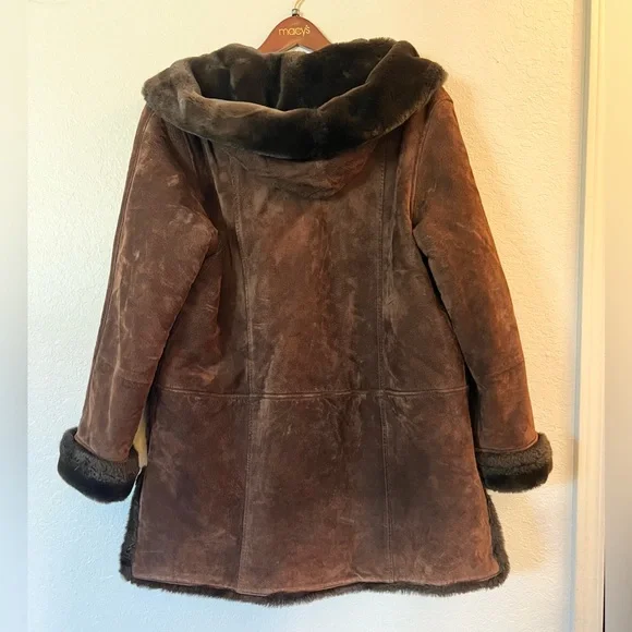 Vintage Fleet Street Leather Mid-Length Coat - Picture 2 of 12